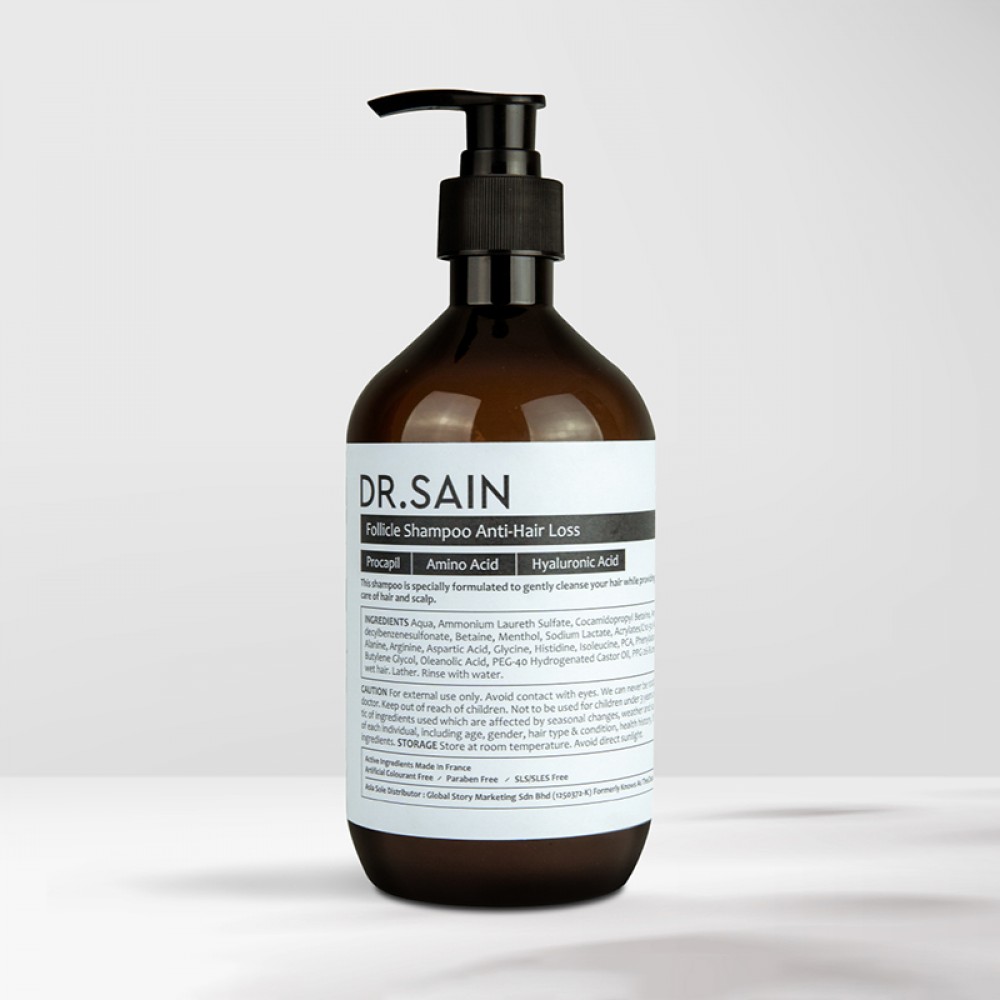 Dr.Sain Follicle Shampoo Anti-Hair Loss 500ml